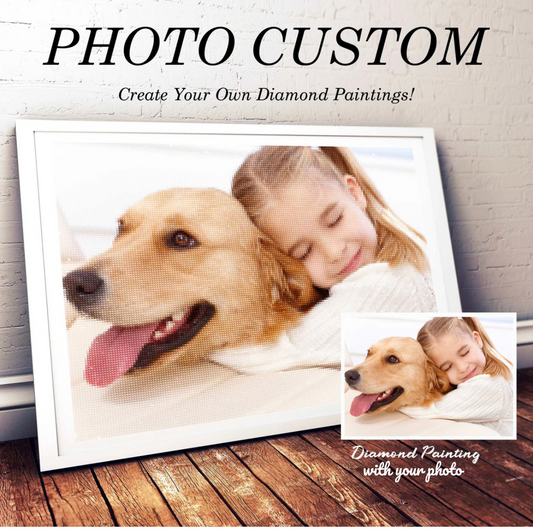 Custom Photo Diamond Painting Kit Wall Decor Home Decor