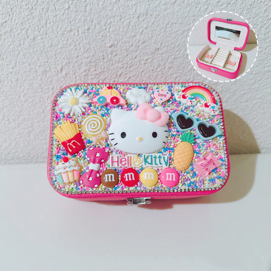 Decoden Hello Kitty jewelry storage box accessory